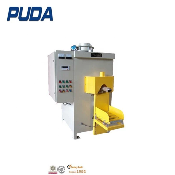 High Speed 50kg Dry Mixed Mortar Valve Bag Packing Machine With Bag Drop Device
